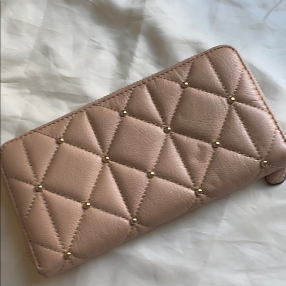 Coach wallet with gold studs - Picture 2 of 3